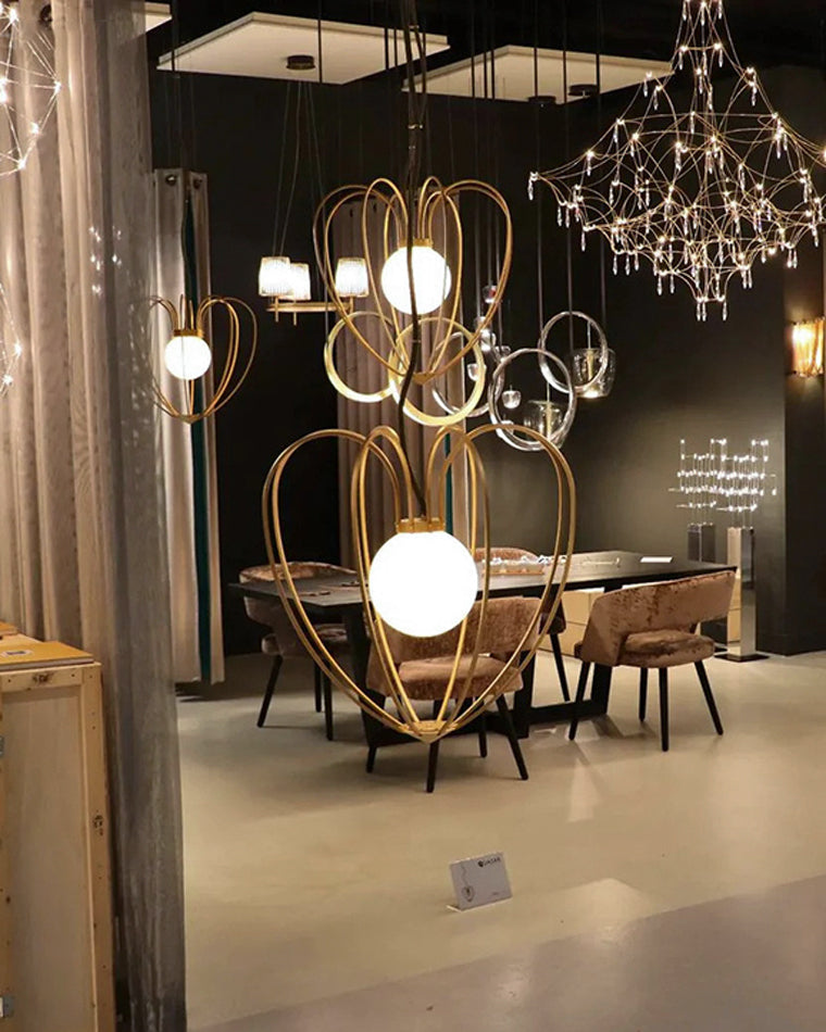 Diff Large Sculptural Crystal Chandelier-DF2201