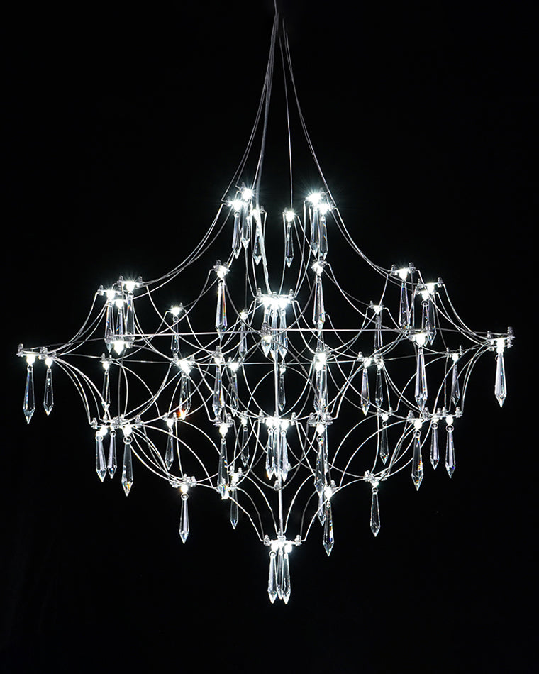 Diff Large Sculptural Crystal Chandelier-DF2201