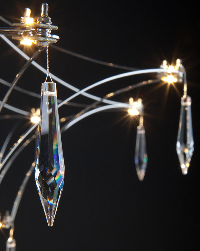 Diff Large Sculptural Crystal Chandelier-DF2201