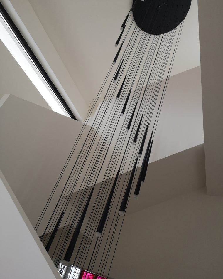 Diff Cone Spiral Staircase Chandelier-DF2204