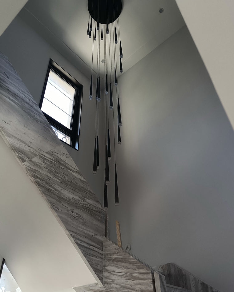 Diff Cone Spiral Staircase Chandelier-DF2204