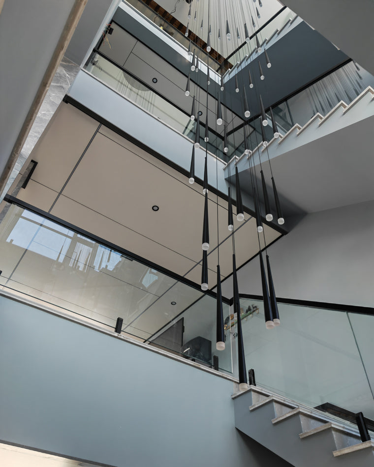 Diff Cone Spiral Staircase Chandelier-DF2204