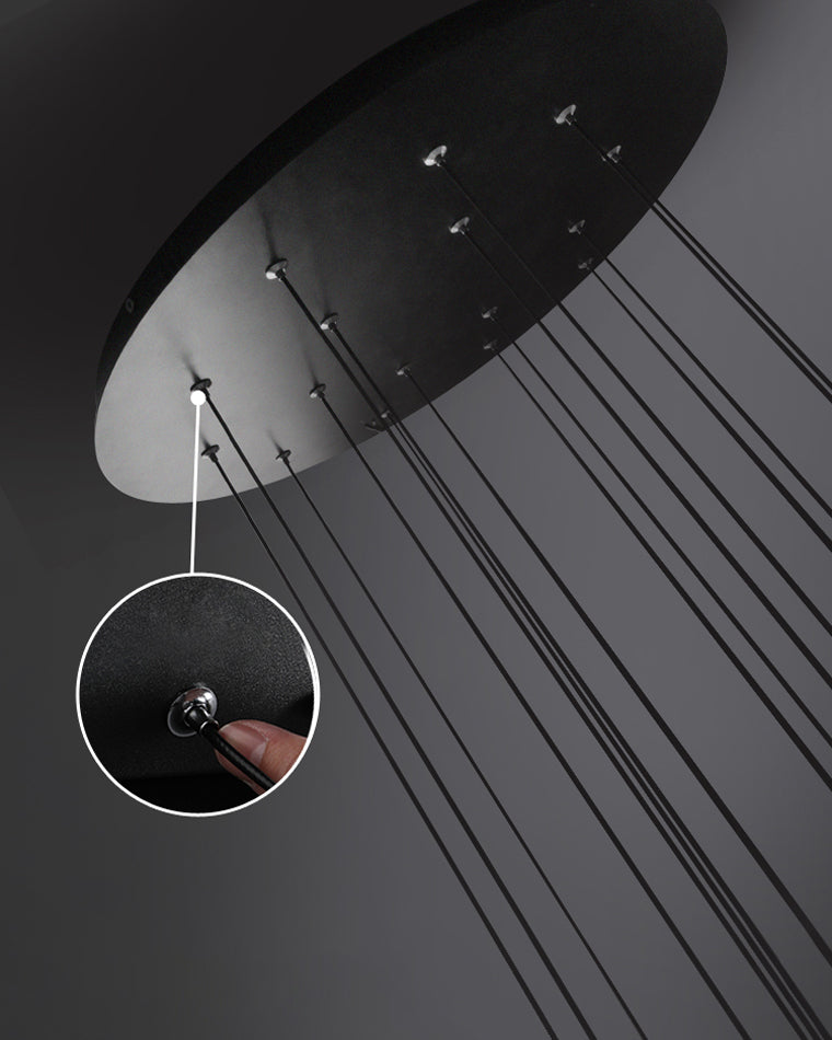 Diff Cone Spiral Staircase Chandelier-DF2204