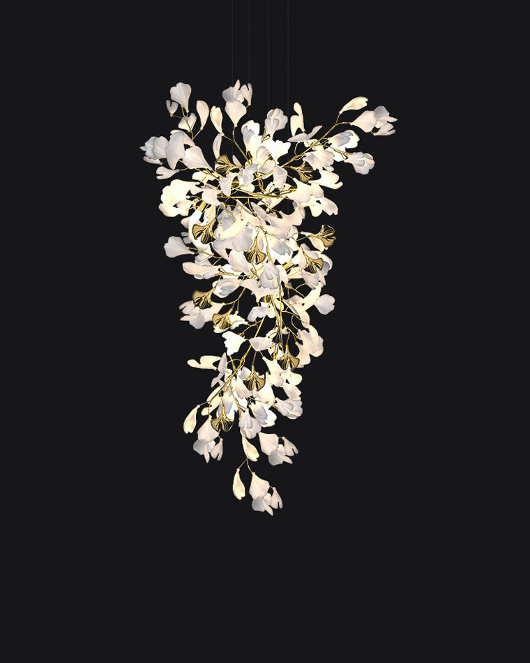 Diff Ginkgo Long Staircase Chandelier-DF2206