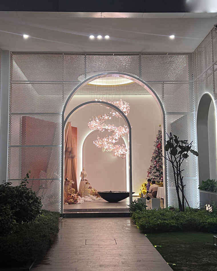 Diff Ginkgo Long Staircase Chandelier-DF2206