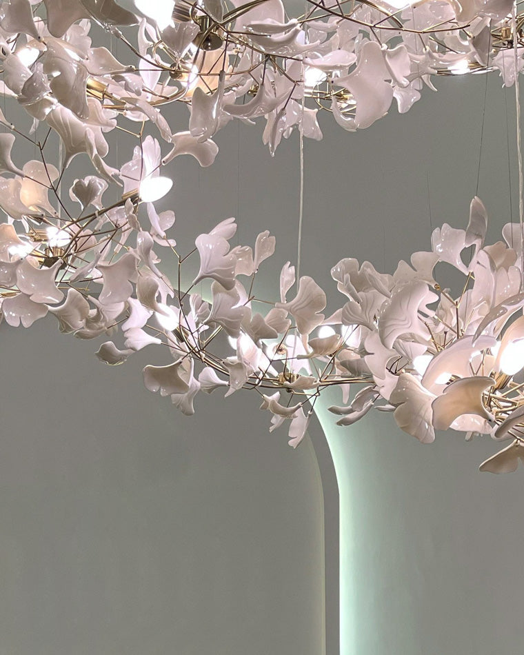 Diff Ginkgo Long Staircase Chandelier-DF2206