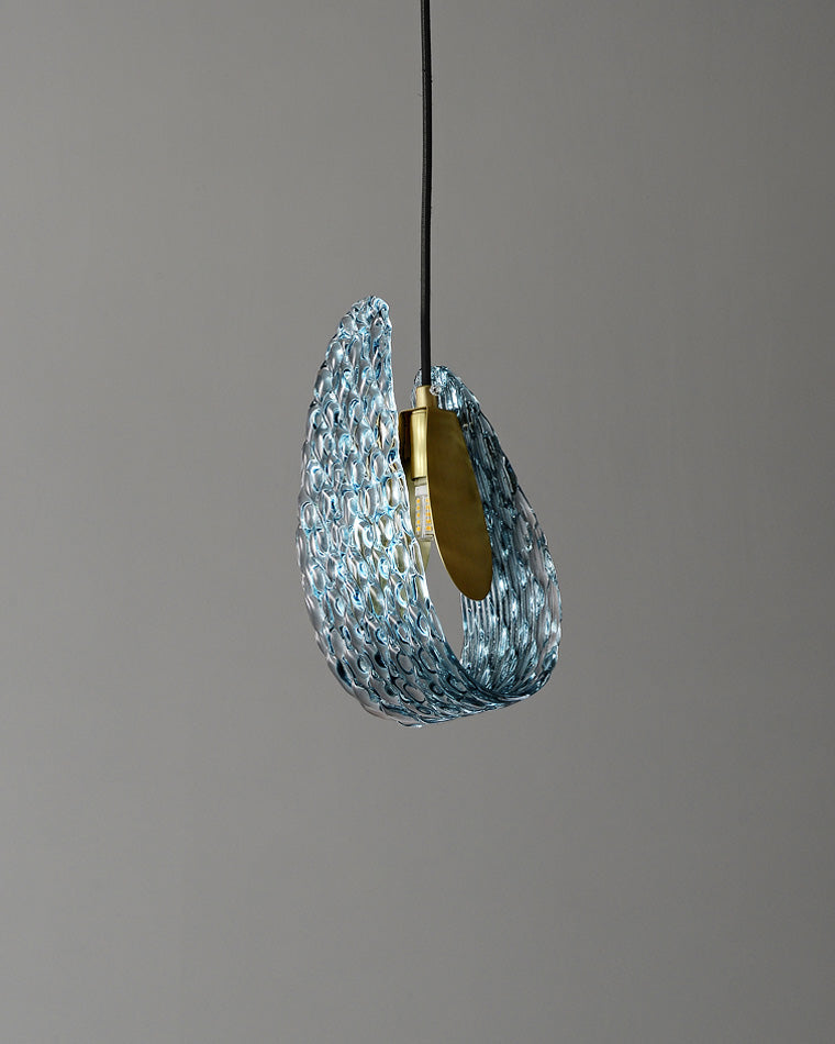 Diff Peacock Leaf Glass Chandelier-DF2213