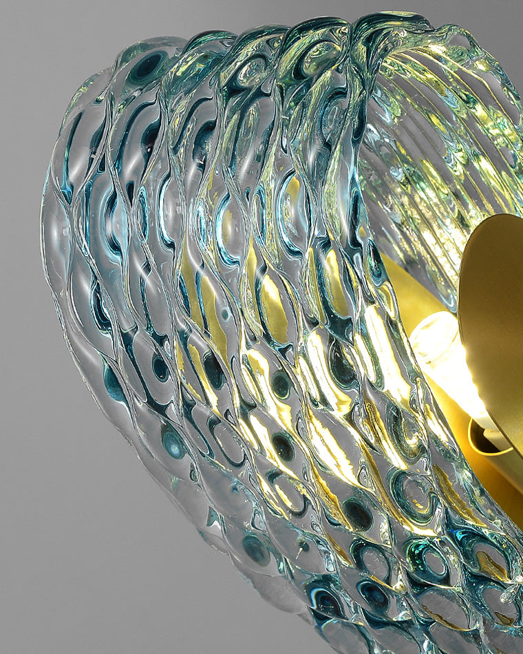 Diff Peacock Leaf Glass Chandelier-DF2213