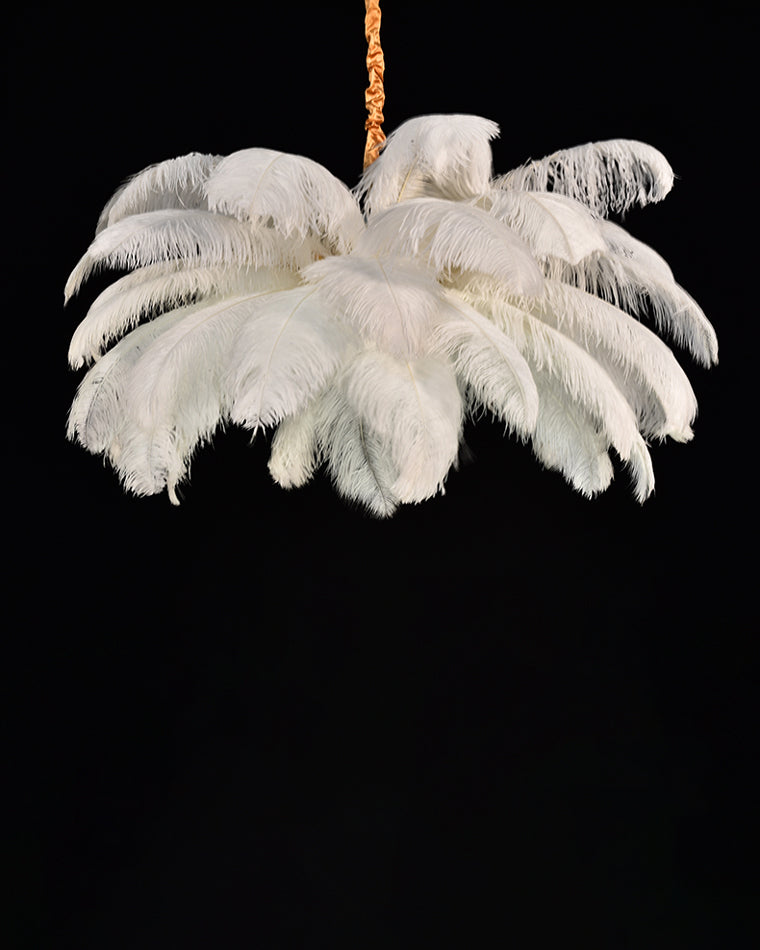 Diff Palm Feather Chandelier-DF2216