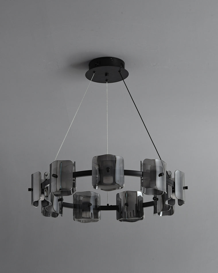 Diff Circular Glass Chandelier-DF2218