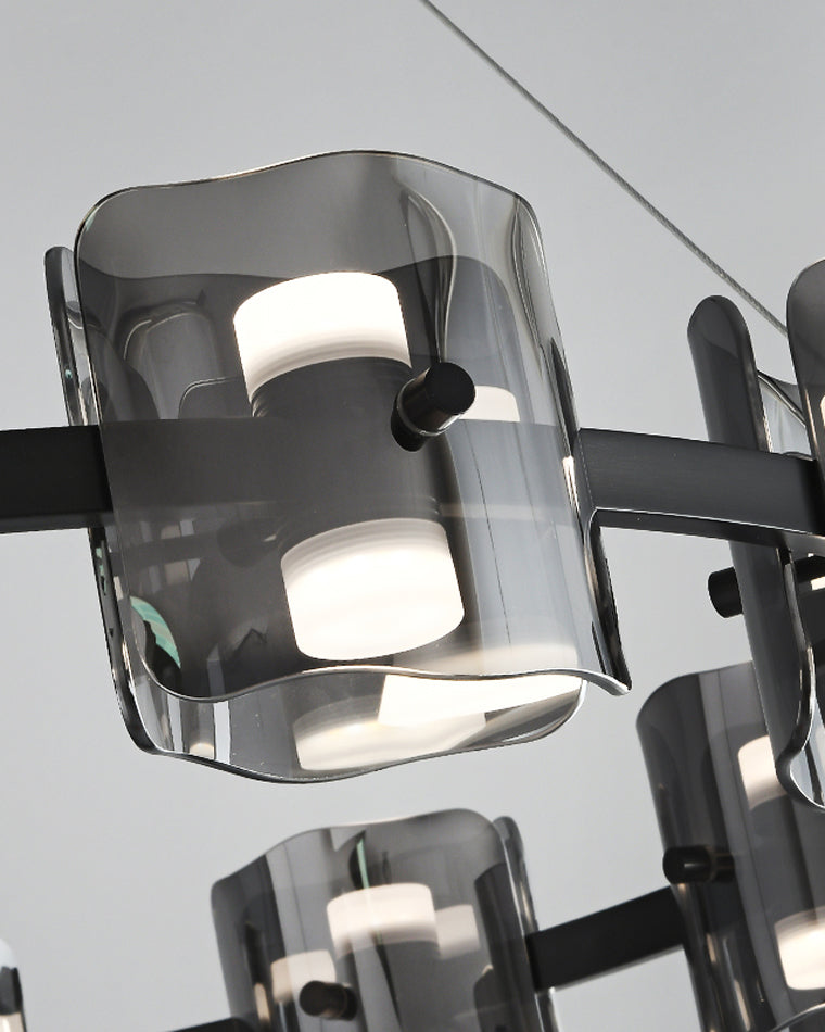 Diff Circular Glass Chandelier-DF2218