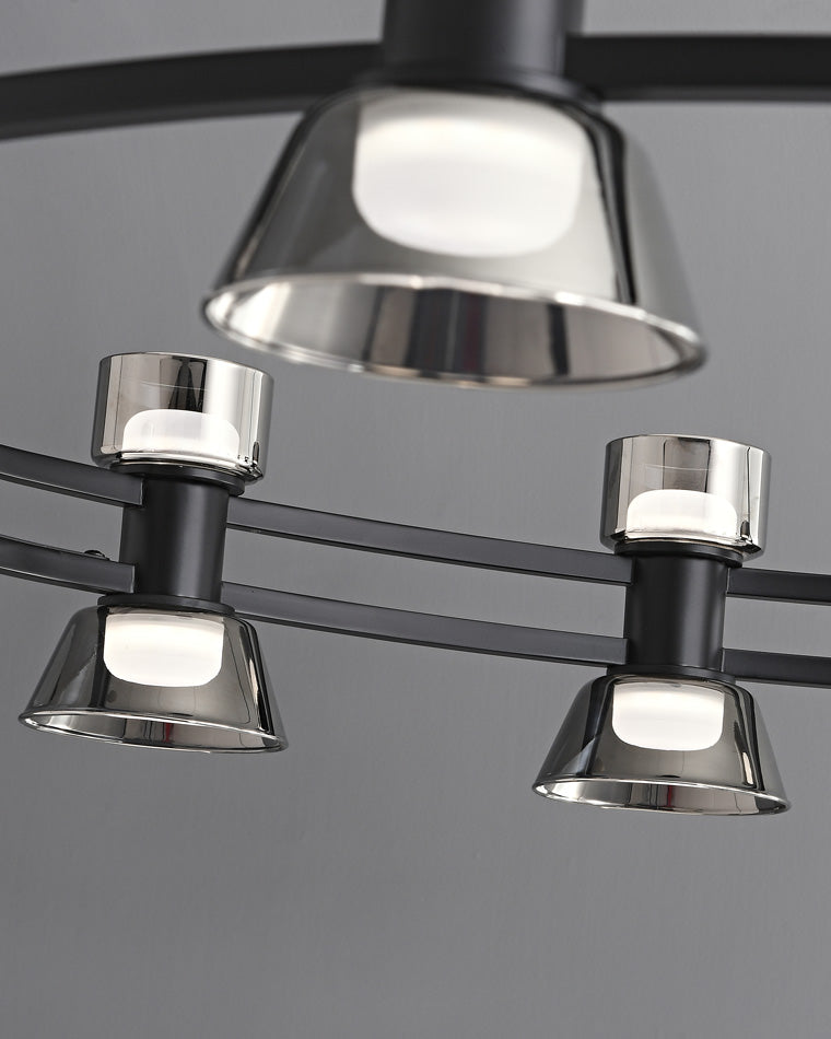 Diff Double Circular Brass Chandelier-DF2224