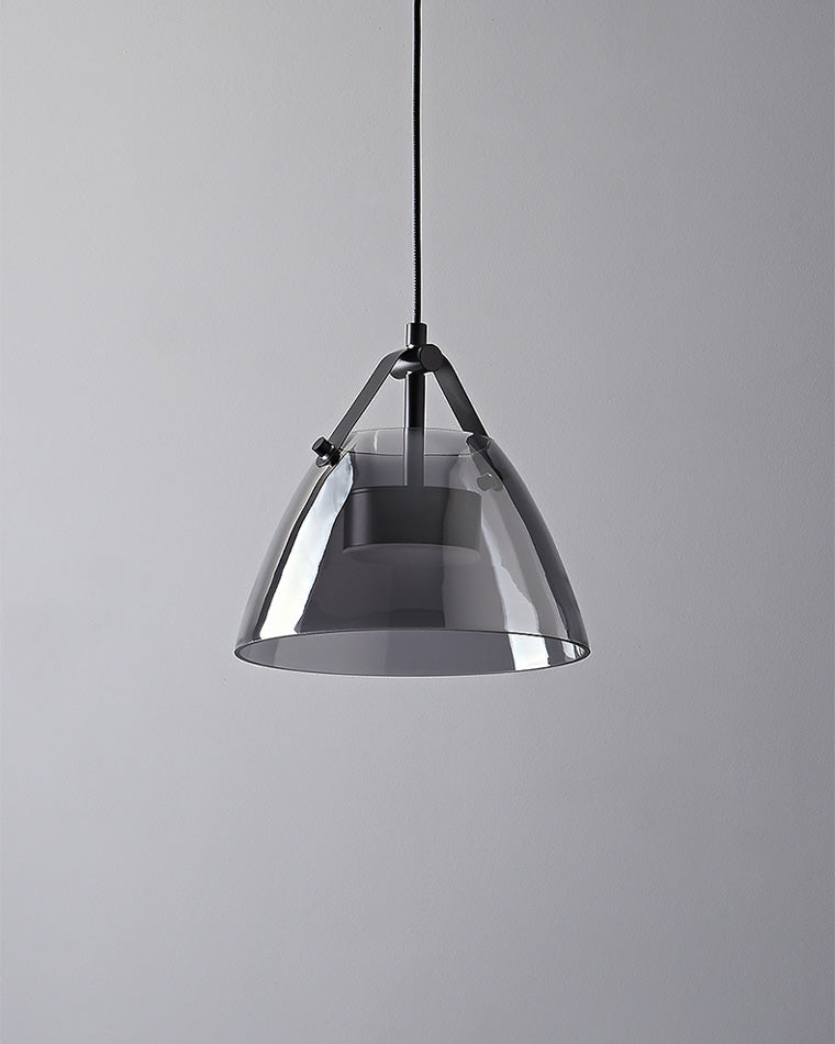 Diff 3 Light Smoked Glass Pendant Light-DF2238