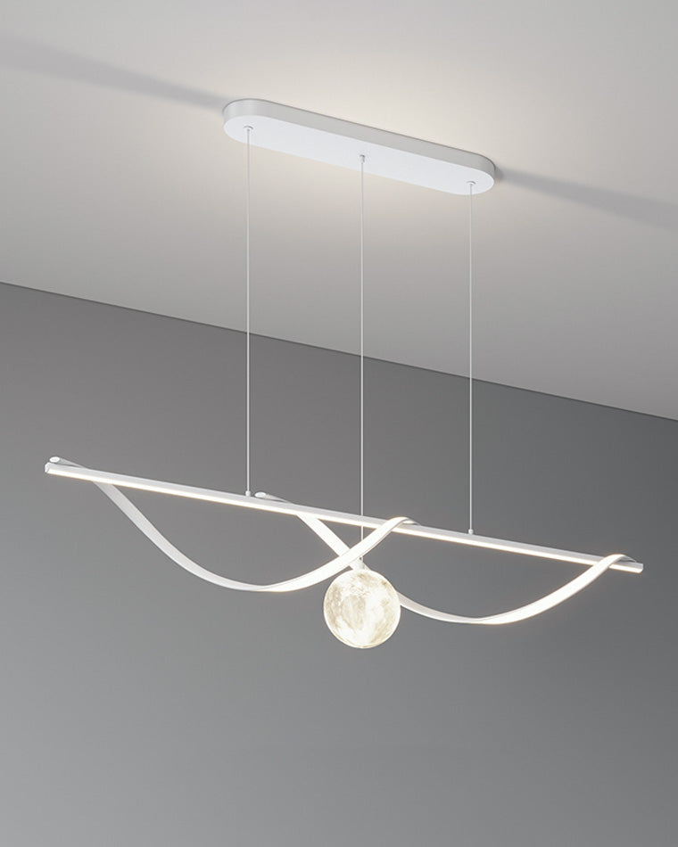 Diff Moon Sculptural Linear Chandelier-DF2239