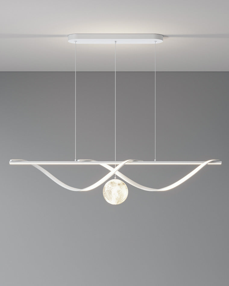 Diff Moon Sculptural Linear Chandelier-DF2239