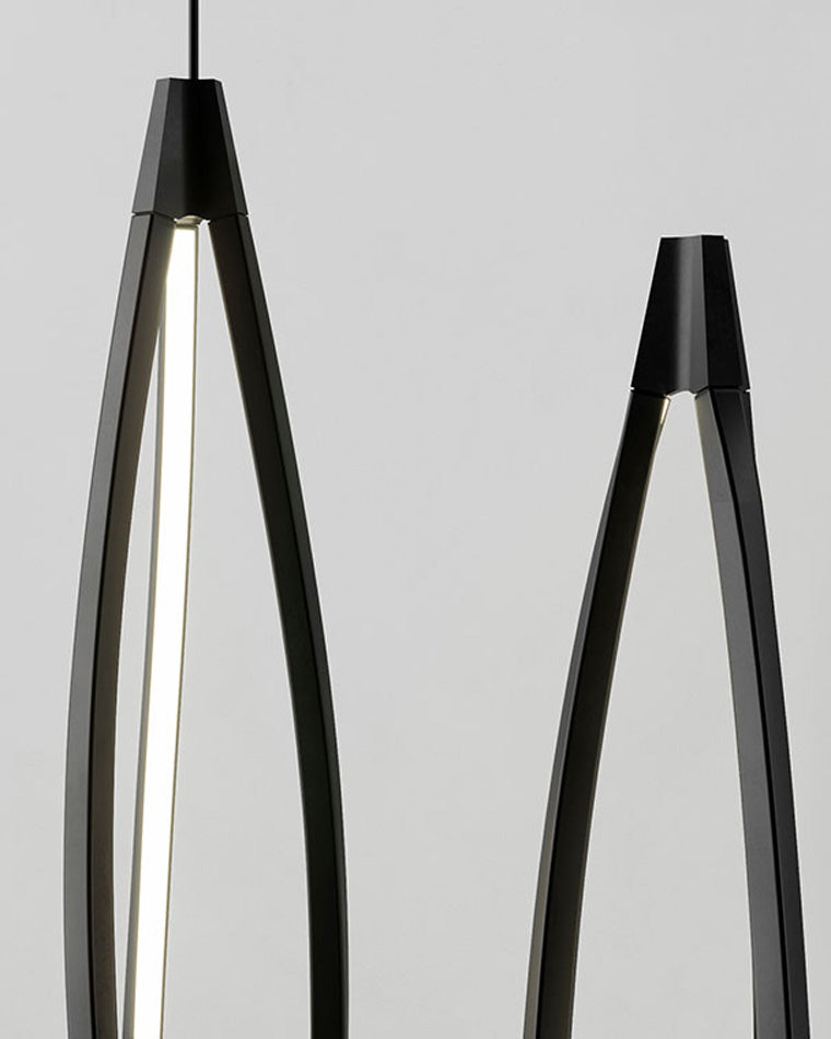 Diff Helix Horizontal/Vertical Chandelier-DF2245