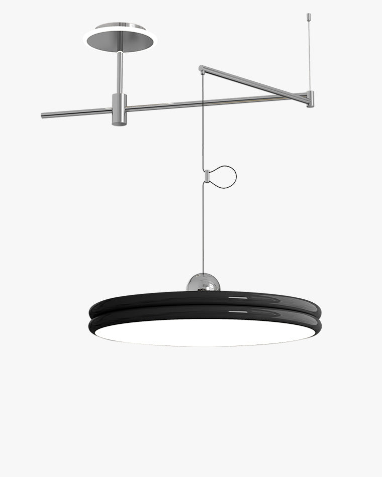 Diff Disc Offset Pendant Light-DF2251
