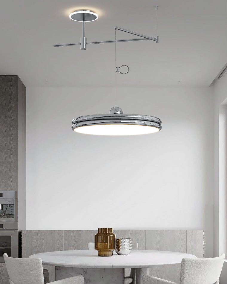 Diff Disc Offset Pendant Light-DF2251
