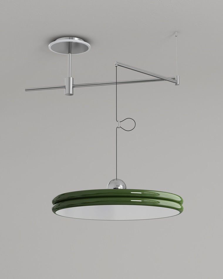 Diff Disc Offset Pendant Light-DF2251