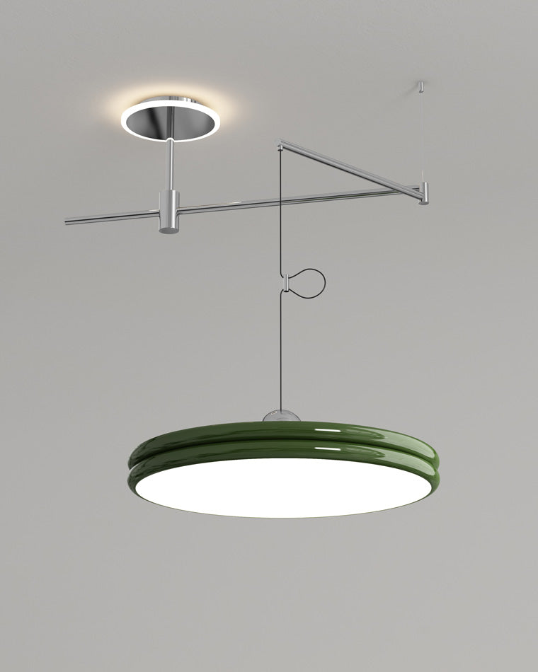 Diff Disc Offset Pendant Light-DF2251