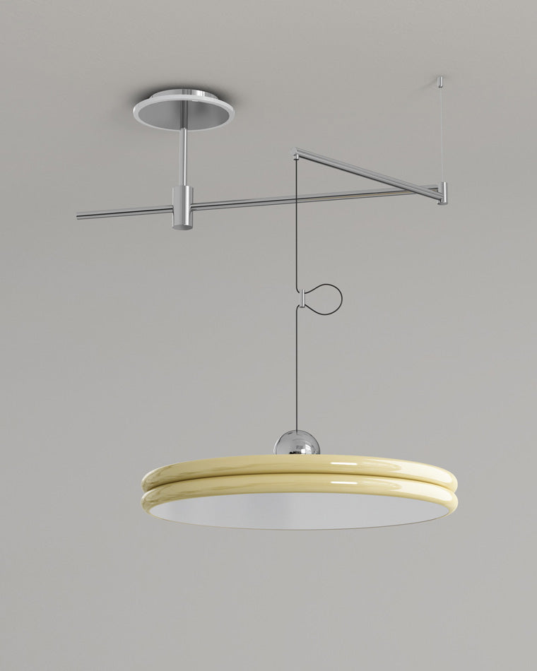 Diff Disc Offset Pendant Light-DF2251