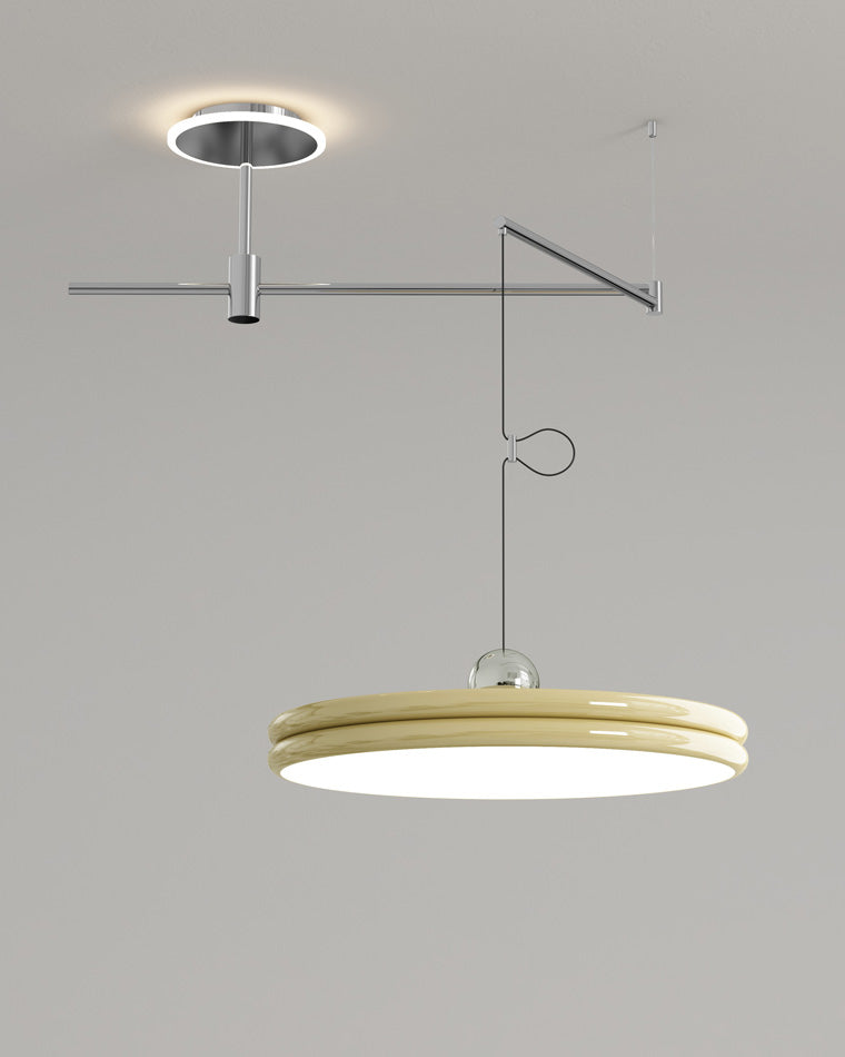Diff Disc Offset Pendant Light-DF2251