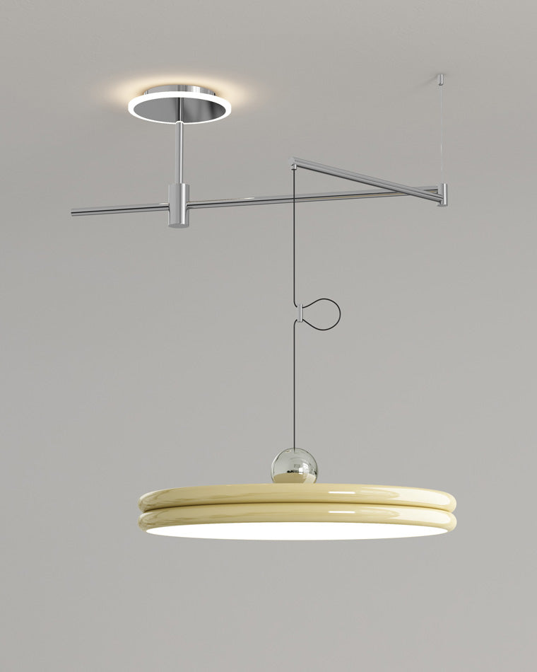 Diff Disc Offset Pendant Light-DF2251