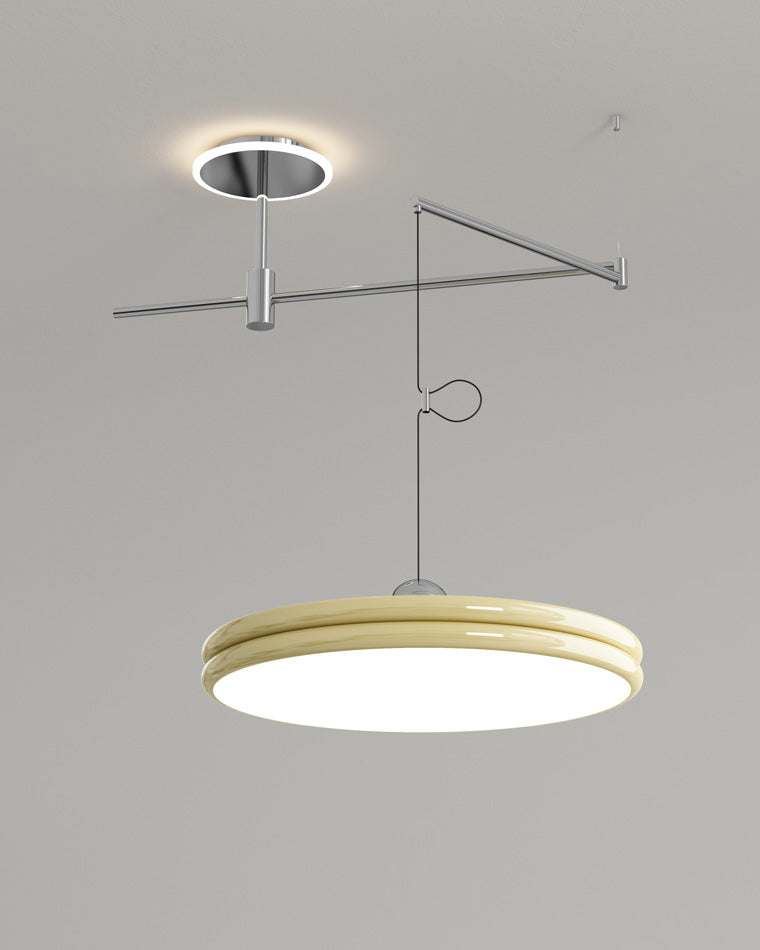 Diff Disc Offset Pendant Light-DF2251