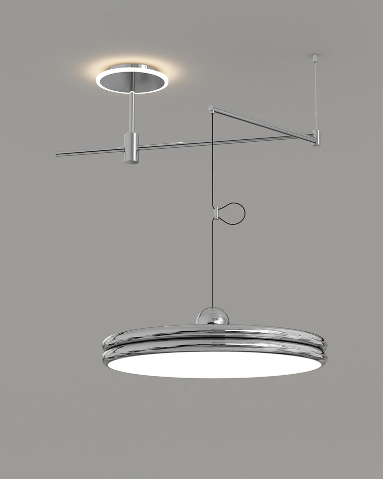 Diff Disc Offset Pendant Light-DF2251