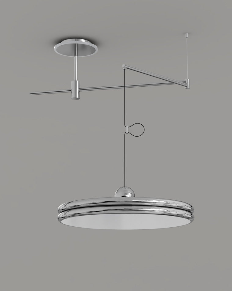 Diff Disc Offset Pendant Light-DF2251