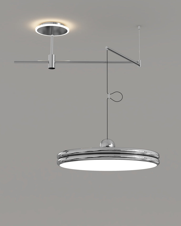 Diff Disc Offset Pendant Light-DF2251