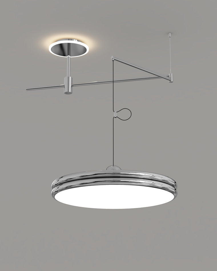 Diff Disc Offset Pendant Light-DF2251