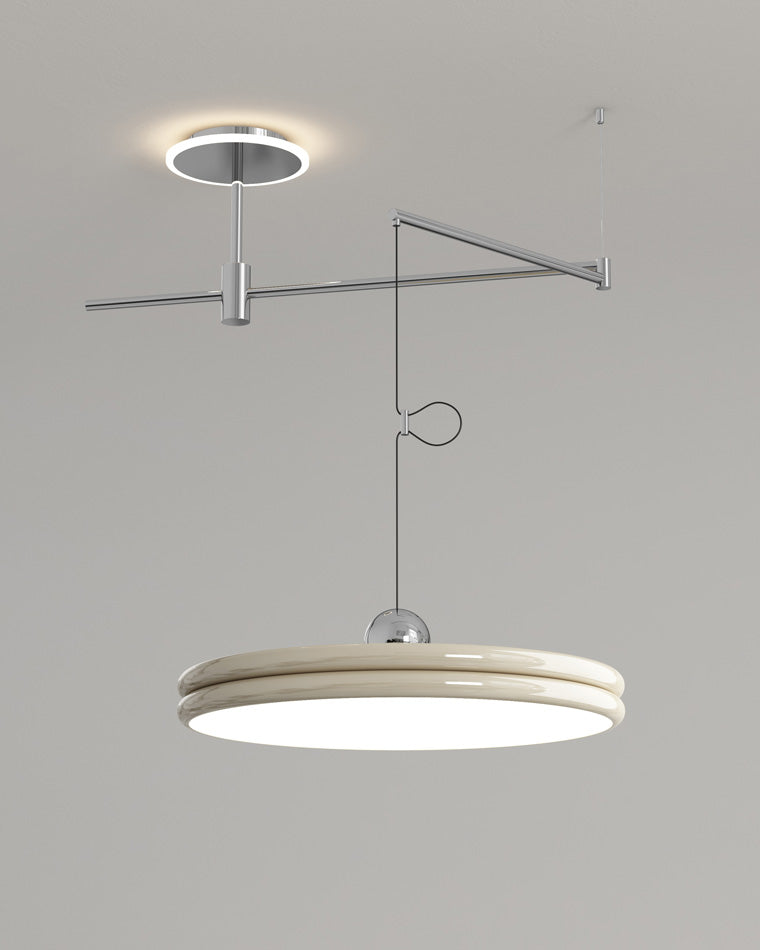Diff Disc Offset Pendant Light-DF2251