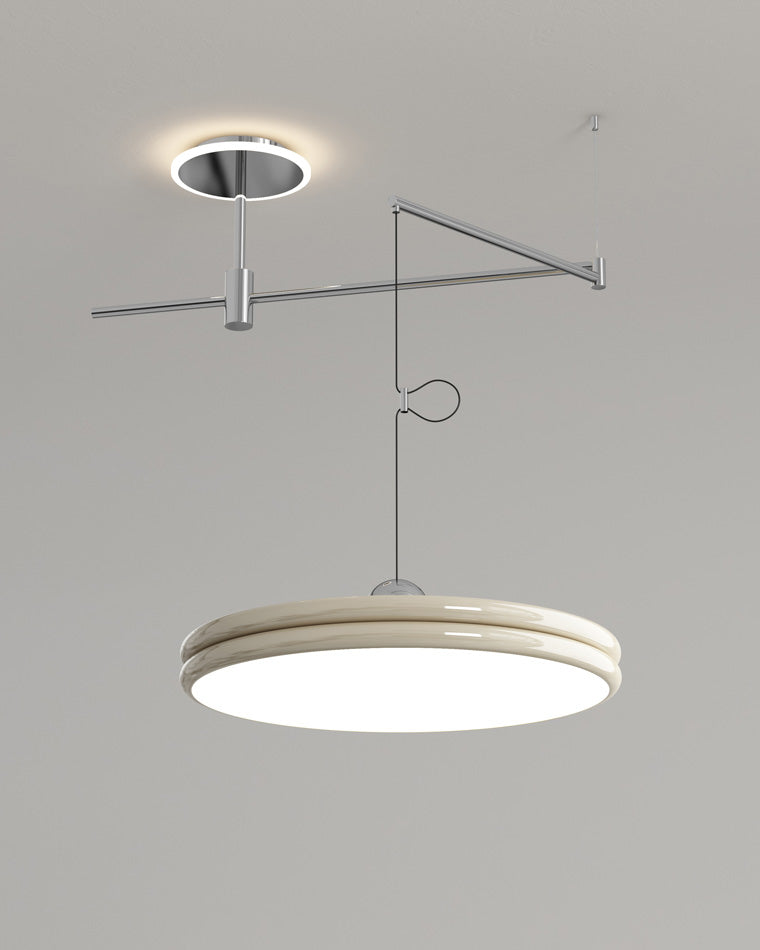 Diff Disc Offset Pendant Light-DF2251