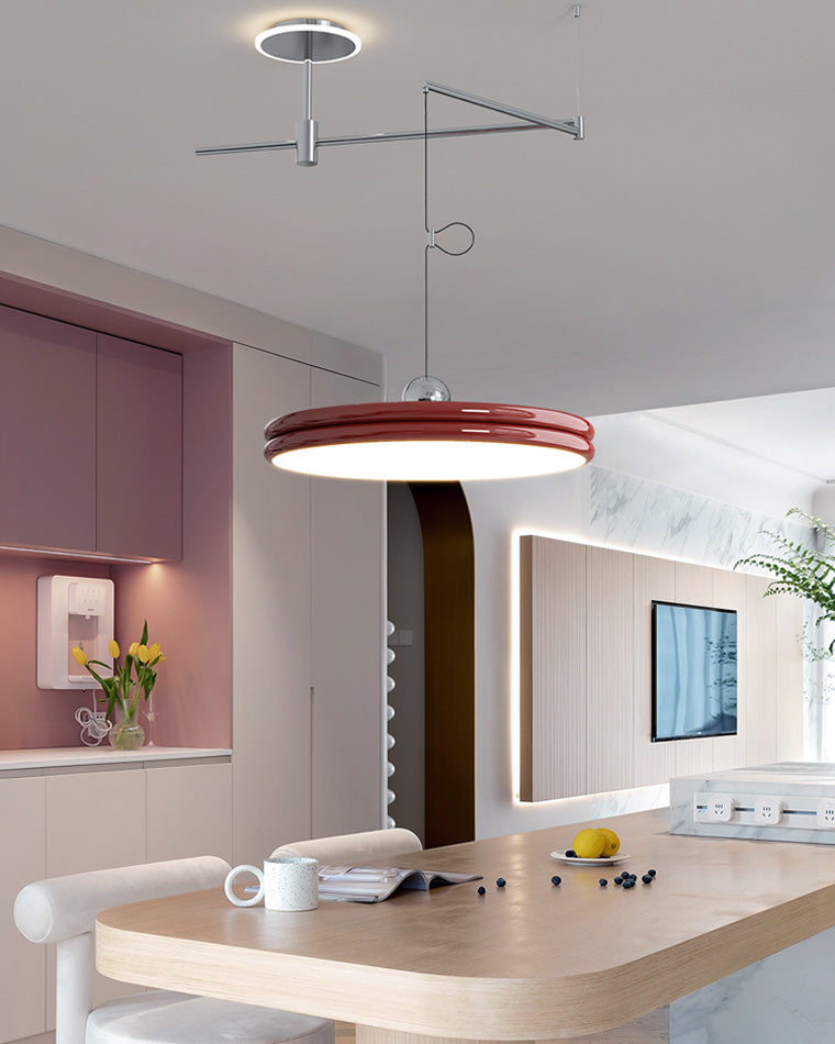 Diff Disc Offset Pendant Light-DF2251