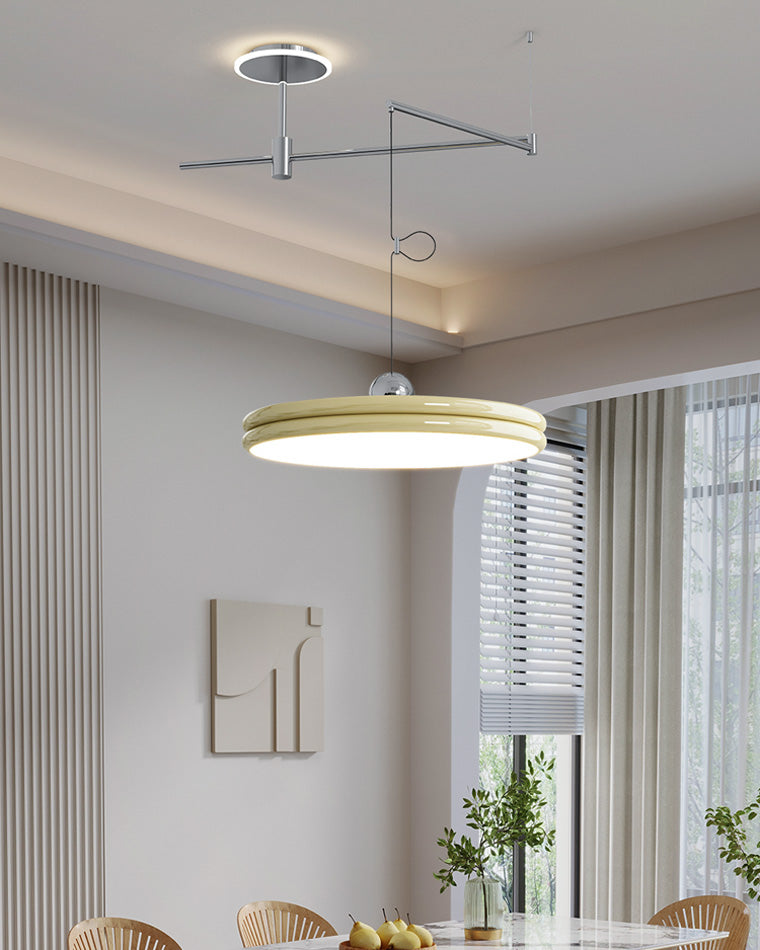 Diff Disc Offset Pendant Light-DF2251