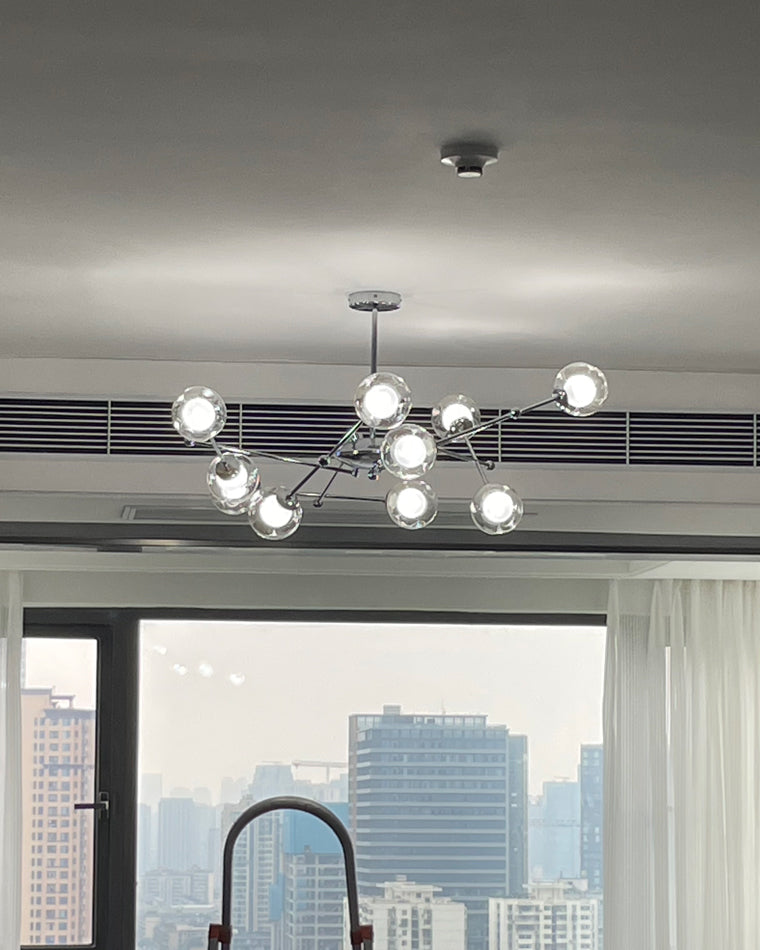Diff Blown Glass Chandelier-DF2256