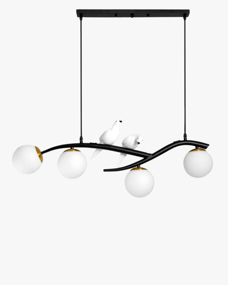 Diff Branching Frosted Glass Bubble Chandelier-DF2258