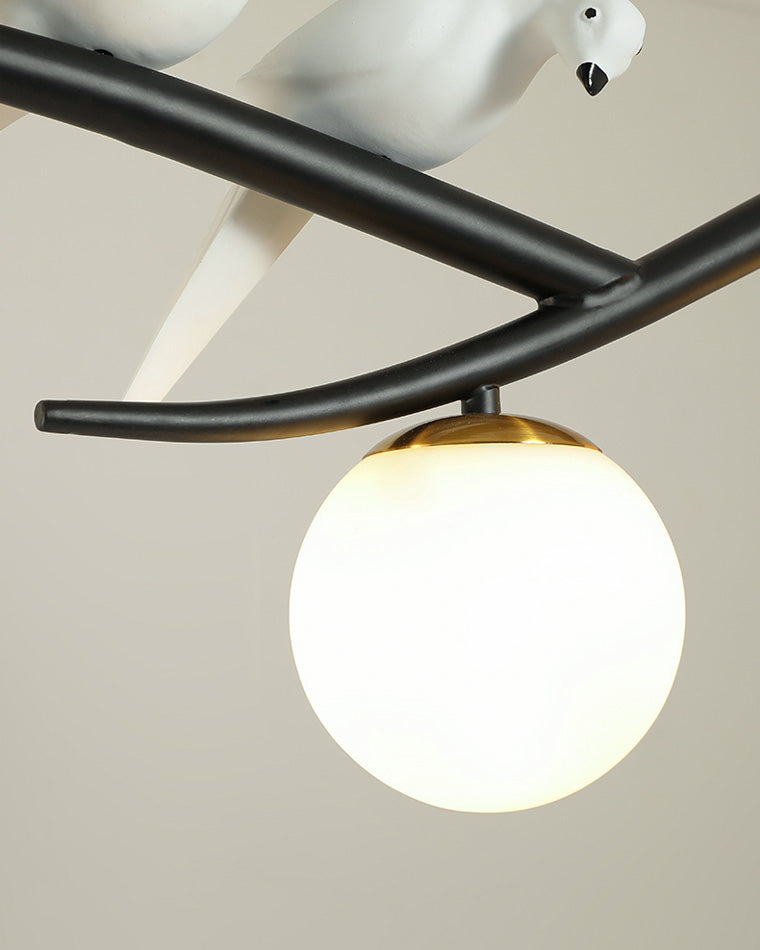 Diff Branching Frosted Glass Bubble Chandelier-DF2258