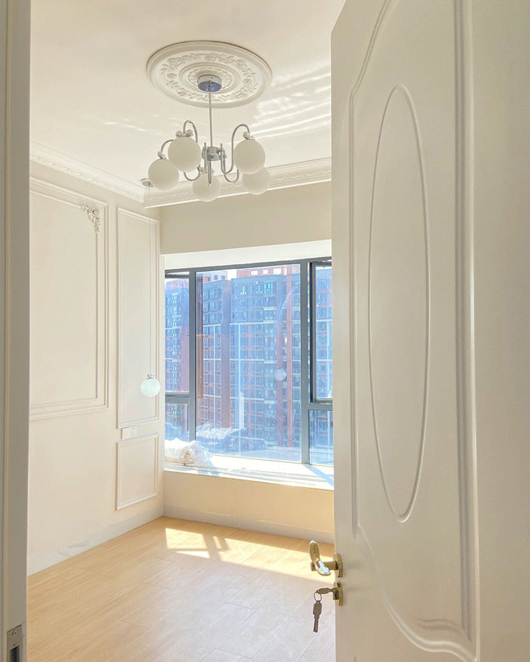 Diff Frosted Glass Globe Chandelier-DF2305