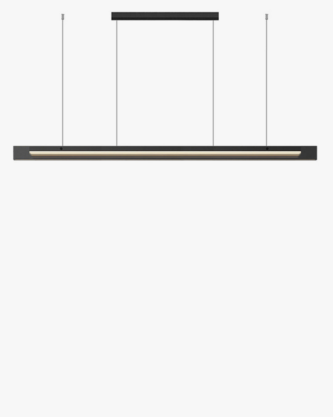Diff Black Glass Linear Pendant-DF2309