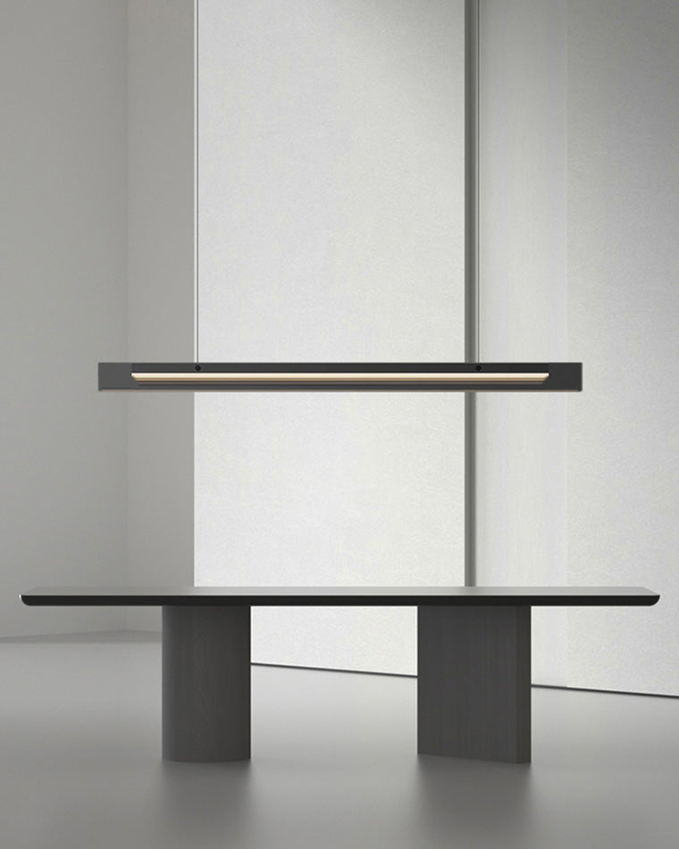 Diff Black Glass Linear Pendant-DF2309