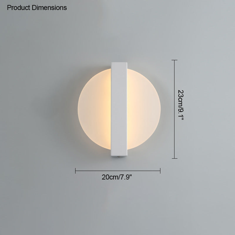 Diff Geometric Acrylic Accent Wall Sconce-DF6083