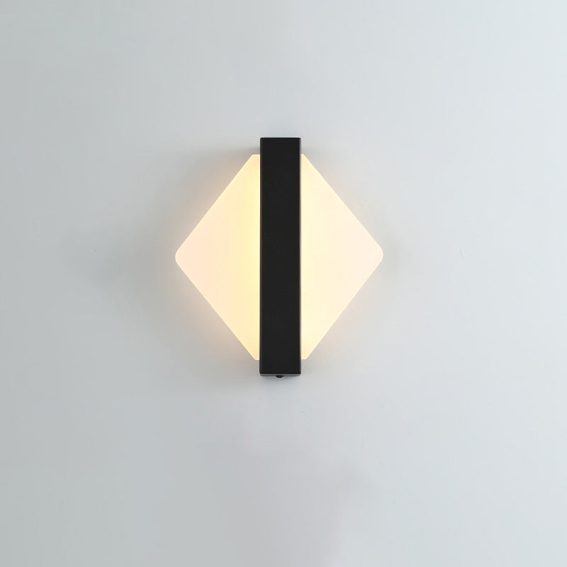 Diff Geometric Acrylic Accent Wall Sconce-DF6083