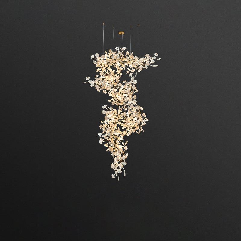 Diff Ginkgo Long Staircase Chandelier-DF2206