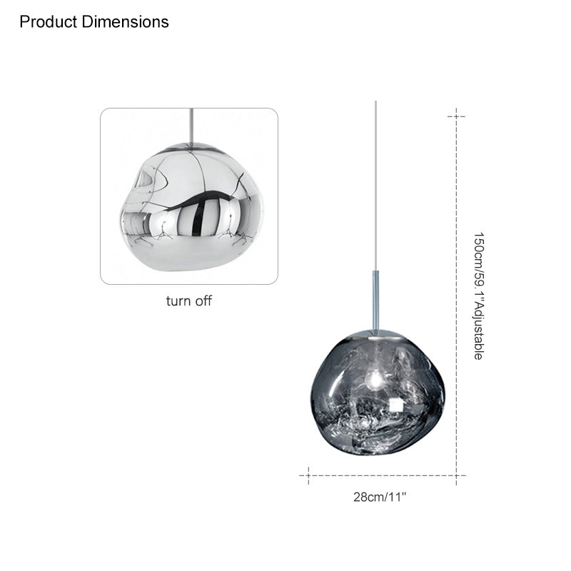 Diff Hanging Lava Melt Pendant Lamp-DF2043