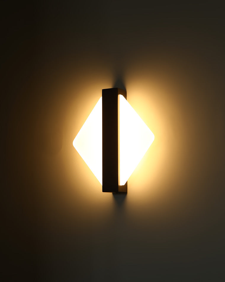 Diff Geometric Acrylic Accent Wall Sconce-DF6083