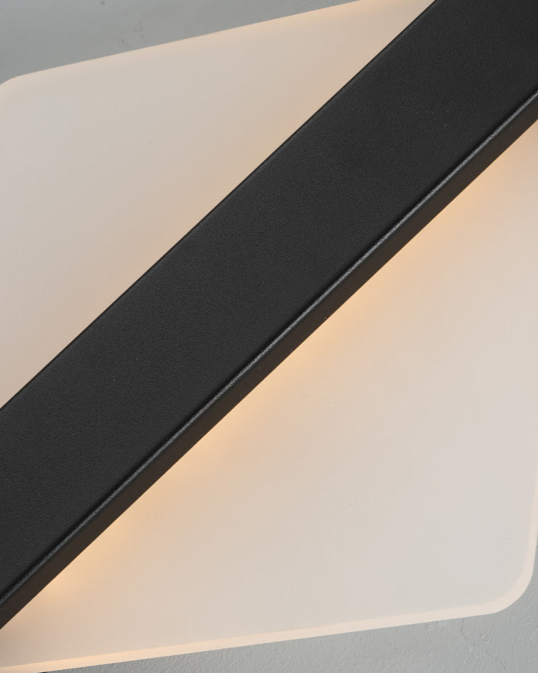 Diff Geometric Acrylic Accent Wall Sconce-DF6083