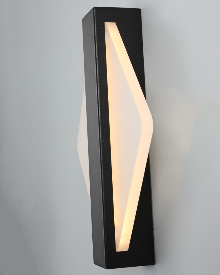 Diff Geometric Acrylic Accent Wall Sconce-DF6083