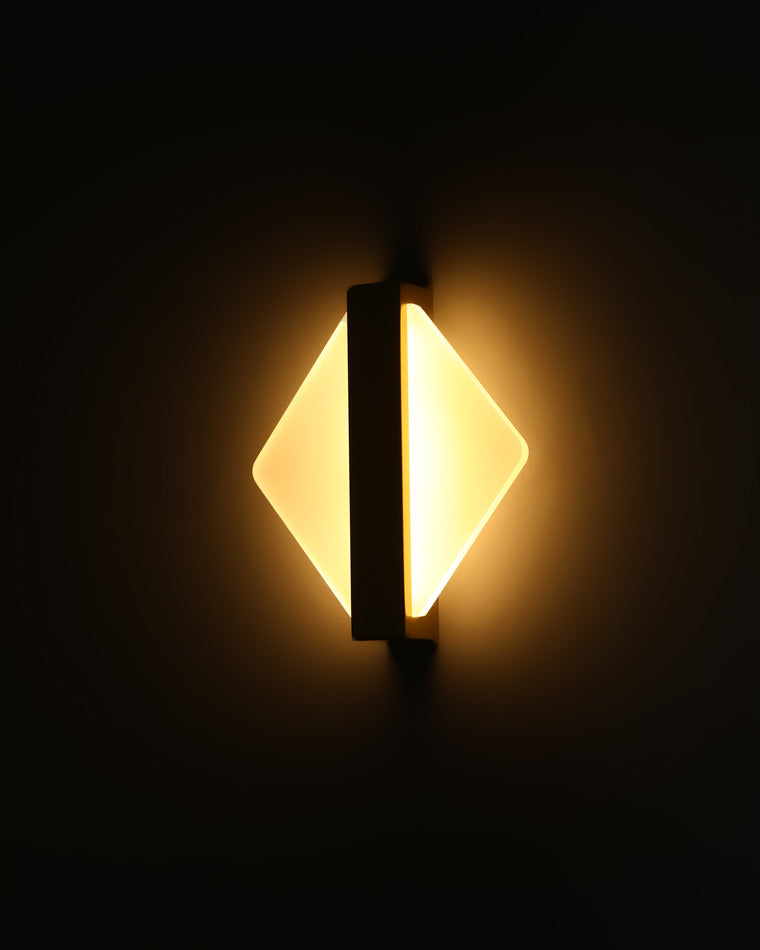 Diff Geometric Acrylic Accent Wall Sconce-DF6083
